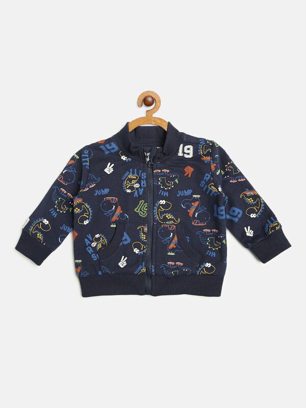 French Terry Sweatshirt With Print image number 0